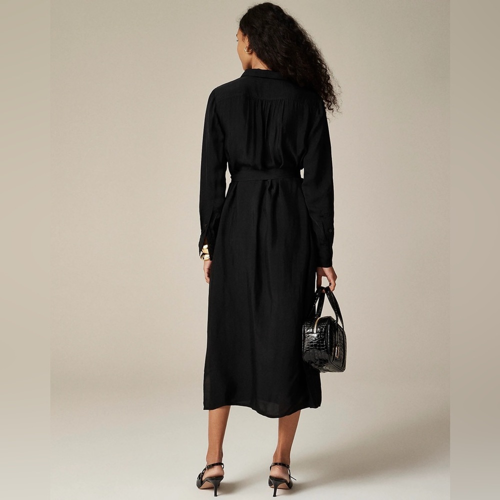 J.Crew Bungalow dress in drapey viscose twill CF142 - Picture 3 of 10